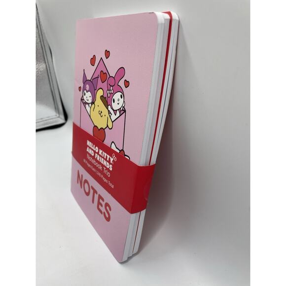 2024 Sanrio Hello Kitty & Friends Hearts 3-Pk Ruled Notebook 80 Pages Each NEW - Picture 3 of 8